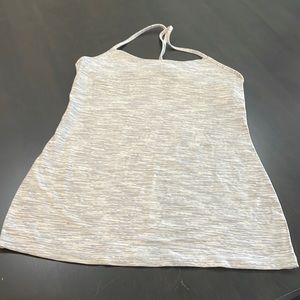 Lululemon power Y tank w/built in bra